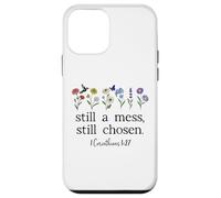 Still a Mess Still Chosen God Bible Verse 1 Corinthians 1:27 Carcasa para iPhone 12 Mini