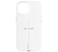 Still Christian Cross for Men Bible Salmo 46:10 Fe Carcasa para iPhone 15