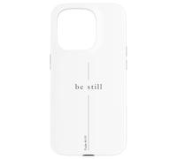 Still Christian Cross for Men Bible Salmo 46:10 Fe Carcasa para iPhone 15 Pro