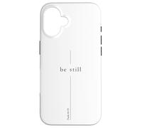 Still Christian Cross for Men Bible Salmo 46:10 Fe Carcasa para iPhone 16