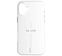 Still Christian Cross for Men Bible Salmo 46:10 Fe Carcasa para iPhone 16 Plus