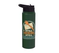 Still Cooking Still Sharing Family Recipe Legacy Stainless Steel Insulated Water Bottle