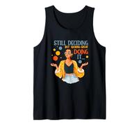 Still Deciding but Looking Great describes a Libra Perfectly Camiseta sin Mangas