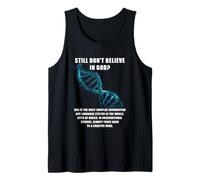 Still Don't Believe in God? Christian Faith Apologetics DNA Camiseta sin Mangas