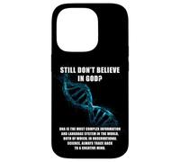 Still Don't Believe in God? Christian Faith Apologetics DNA Carcasa para iPhone 14 Pro