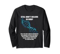 Still Don't Believe in God? Christian Faith Apologetics DNA Manga Larga