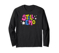 Still EMO Awesome Vibe Not a Phase True to Yourself Tees Manga Larga