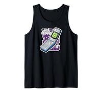Still Flippin' It Retro Flip Phone 90s Y2K Nostalgia Camiseta sin Mangas
