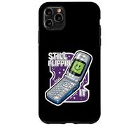 Still Flippin' It Retro Flip Phone 90s Y2K Nostalgia Carcasa para iPhone 11 Pro MAX