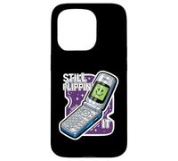 Still Flippin' It Retro Flip Phone 90s Y2K Nostalgia Carcasa para iPhone 15 Pro