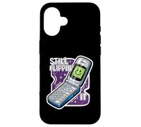 Still Flippin' It Retro Flip Phone 90s Y2K Nostalgia Carcasa para iPhone 16