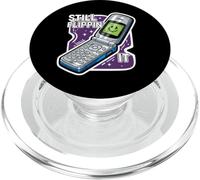 Still Flippin' It Retro Flip Phone 90s Y2K Nostalgia PopSockets PopGrip para MagSafe