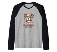 Still Got It Mayormente Funny Senior Dog Art Camiseta Manga Raglan