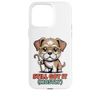 Still Got It Mayormente Funny Senior Dog Art Carcasa para iPhone 15 Pro MAX
