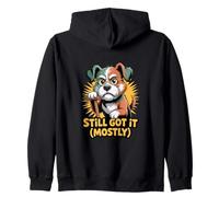 Still Got It Mayormente Funny Senior Dog Art Sudadera con Capucha