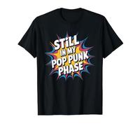 Still In My Pop Punk Phase Fanático de la Nostalgia EMO - Camiseta gráfica económica, Hombre, Negro, S