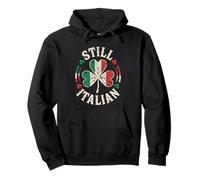 Still Italian Shamrock Flag - St Patricks Day Italian Pride Sudadera con Capucha