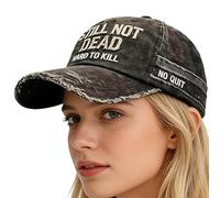 Still Not Dead Gorra de béisbol bordada divertida | Gorra de béisbol ajustable vintage envejecida para papá | Sombreros de béisbol humorísticos para hombres, mujeres, amigos, uso diario al aire libre