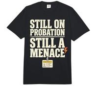 Still On Probation Still A Menace Humor Funny Saying Comfort Colors Adult Heavyweight T-Shirt