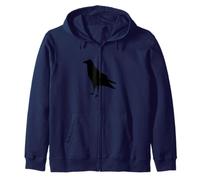 Still Shadow Raven en Perfil Sudadera con Capucha