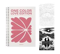 Still & Slow - Monochrome Coloring Book for Adults - 35 Mindful Love Illustrations for Calm & Self-Care - One-Pen Ritual, Thick Paper (One Color Coloring Book)