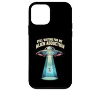 Still Waiting For My Alien Abduction UFO Funny Sci-Fi Carcasa para iPhone 12 Mini