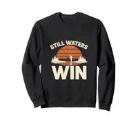 Still Waters Ganar Pesca Lago Pesca Al Aire Libre Pescador Sudadera