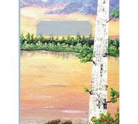 Still Waters Lined Journal: 120-Page Inspirational Notebook Featuring Original Artwork by Colortastic Art