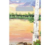 Still Waters Lined Journal: 120-Page Inspirational Notebook Featuring Original Artwork by Colortastic Art