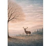 Still Wild - Lone Elk: A Pencil & Pen Sketchbook Series