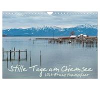 Stille Tage am Chiemsee (Wandkalender 2026 DIN A4 quer), CALVENDO Monatskalender: Zur Ruhe finden in den stillen Tagen am Chiemsee