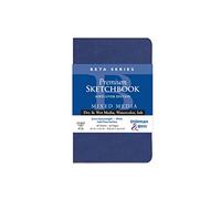 Stillman & Birn Beta Series - Cuaderno de bocetos de tapa blanda, 8,9 x 14 cm, 270 g/m² (extra pesado), papel blanco, superficie de prensado en frío