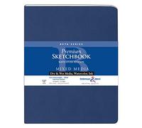 Stillman & Birn Beta Series Cuaderno de bocetos de tapa blanda, 8 x 10 pulgadas, 270 g/m² (peso extrapesado), papel blanco, superficie de prensa en frío