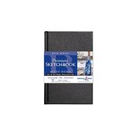 Stillman & Birn : Cuaderno de bocetos Beta de 5.5 x 8.5 pulgadas, tapa dura, 270 g/m², blanco natural: prensado en frío/rugoso