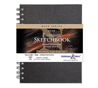 Stillman & Birn Nova Series - Cuaderno de bocetos (15,24 x 20,32 cm, 150 g/m²), papel, superficie de grano medio