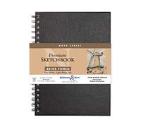 Stillman & Birn Nova Series - Cuaderno de bocetos (17,8 x 25,4 cm, 150 g/m²), papel beige, superficie de grano medio