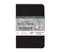 Stillman & Birn Nova Series - Cuaderno de bocetos (tapa blanda, 14 x 21,6 cm, 150 g/m²), papel, superficie de grano medio