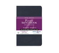 Stillman & Birn Zeta Series Cuaderno de bocetos de tapa blanda, 5.5 x 8.5 pulgadas, 270 g/m² (extra pesado), papel blanco, superficie lisa