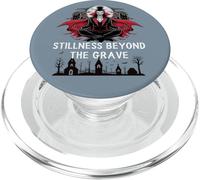 Stillness Beyond The Grave Cita Divertida Meditación de Vampiros PopSockets PopGrip para MagSafe