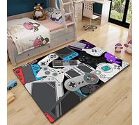 Stillshine. Alfombras Dormitorio Juvenil Chico Chica Infantiles Niño Adulto Juegos 3D Gamer Video Alfombras Habitacion Rectangular Antideslizante Lavables Alfombras Salon (Color 1,120x160 cm)