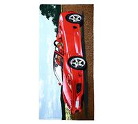 Stillshine Toallas De Playa Toalla De Baño Absorción De Agua Secado Rápido Microfibra 3D Patrón Toalla para Viajar Surf Sauna Piscina 70 x 150 cm (3D Coche)