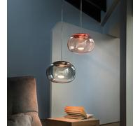 Stilnovo La Mariée colgante LED cobre/blanco