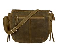 STILORD Bella Bolsos Mujer Piel Autentica Bolso de Mano Pequeño Mujeres Bolso Hombro para Salir Noche Fiesta Bolso Bandolera de Cuero Vintage Color:marrón - Medio