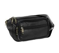 STILORD Bolso riñonera Bandolera de Piel Estilo Retro Bolso de Cintura para Viaje de Hombres y Mujeres Bolsa de Cadera o cinturón de auténtico Cuero