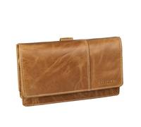 STILORD 'Darla' Cartera de Mujer de Cuero 3 en 1 Bolso Movil Monedero Bolso Hombro Grande con 9 Compartimentos para Tarjetas Protección RFID Billetera de Cuero Auténtico, Color:Perugia - marrón