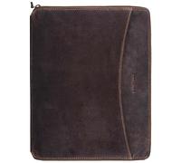 STILORD 'Dexter' Portadocumentos Cuero Bolsa Portátil 13,3' para MacBook Portafolios o Maletín Carpeta Conferencia Trabajo o Negocios Piel Auténtico, Color:Veleta - marrón