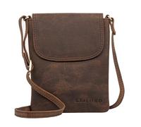 STILORD Ellis Bolsa de Teléfono Móvil de Cuero Bolso Bandolera Crossbody Pequeño Monedero de Cartera Cruzada Estilo Vintage de Piel Auténtica Color:Colorado - marrón