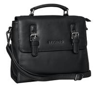 STILORD 'Estelle' Bolso Satchel Mujer Piel Bolso Bolso de Hombro de Las Mujeres Bolso de Mano Fiesta de Cuero Genuino, Color:Negro