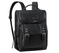 STILORD 'Gian' Mochila de Cuero para Hombre y Mujer - Moderna Mochila de Trabajo Grande para Portátiles de 15.6-16 Pulgadas - Piel Mochila Premium para Oficina y Viajes