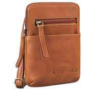 STILORD “Indie” Bolso Piel Pequeño para Mujer Y Hombre - Bolsa De Fiesta Vintage - Mariconeras para Hombres De Cuero Color:Texas - marrón